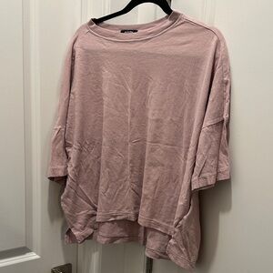 Pas de Calais top, dirty pink